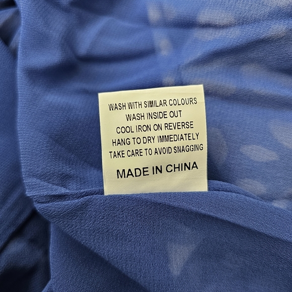 Blue Midi Dress - Picture 7 of 8